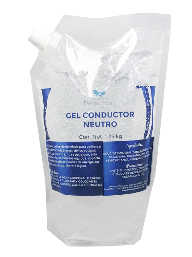 Gel Conductor Neutro 1.25kg – dermastoremexico