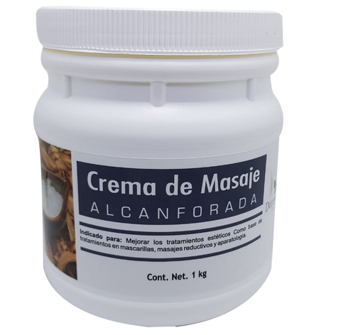 Crema Masaje Alcanforada 1kg.